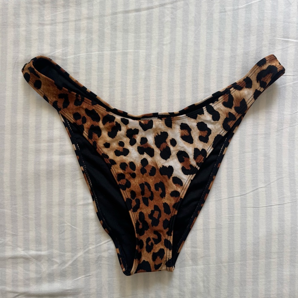 J. Crew Leopard Print Swim Bottom